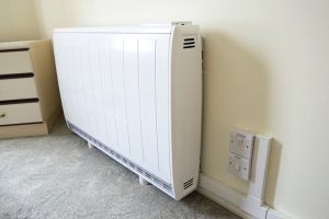 radiator on the wall