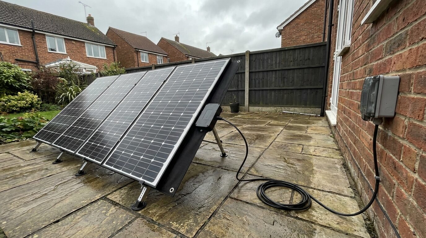 plug-in solar panels UK
