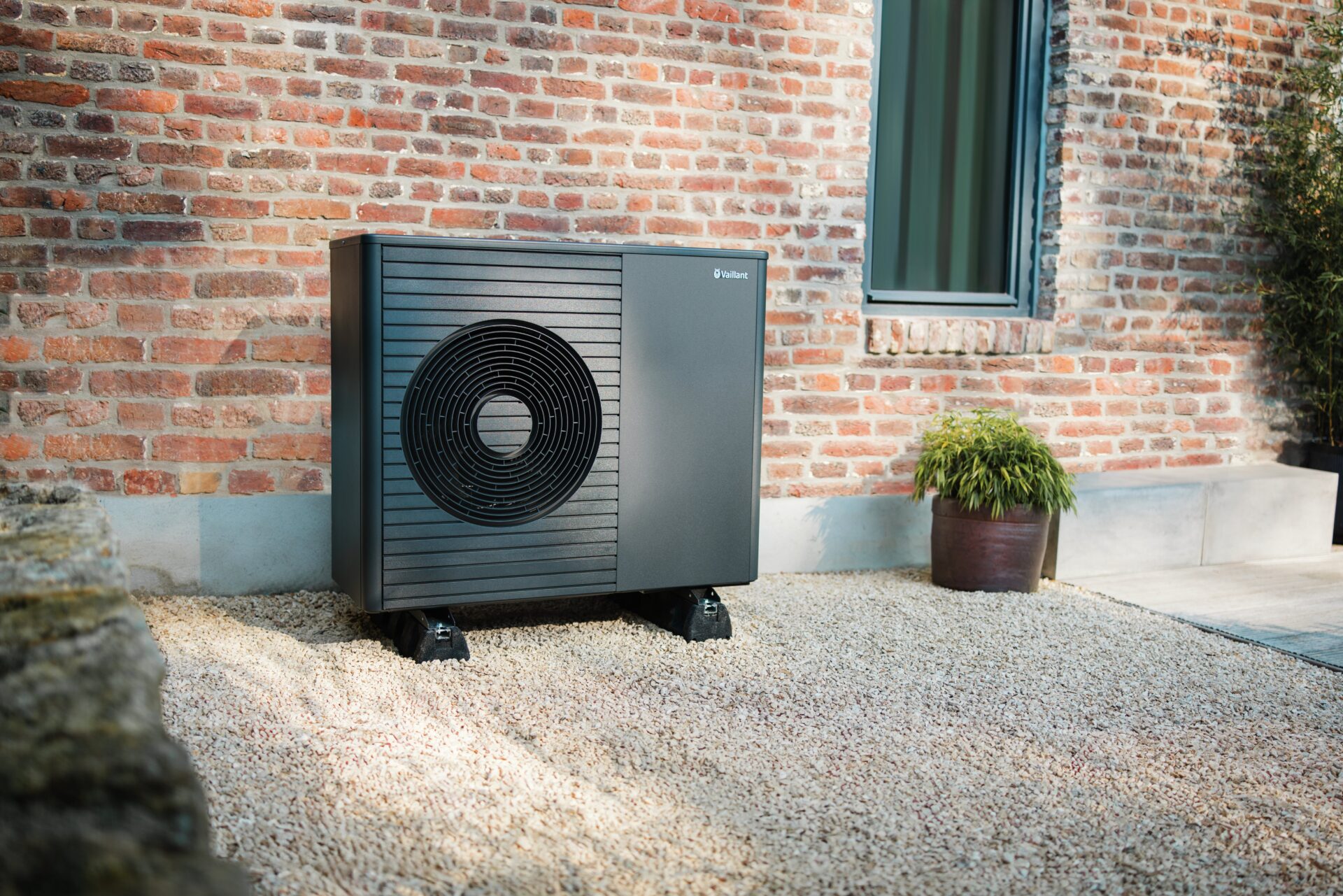 Vaillant aroTHERM plus air source heat pump